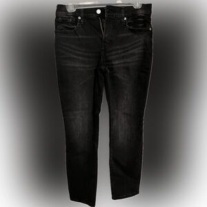 Lucky Brand Women’s Mid Rise Skinny Black Jeans